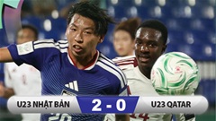 Kết quả U23 Nhật Bản 2-0 U23 Qatar: Nhật Bản toàn thắng